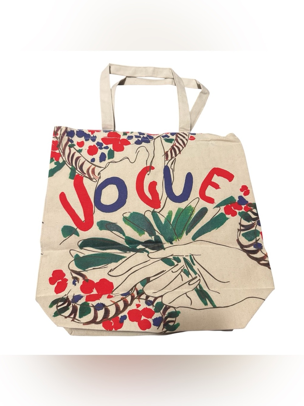 Brand New limited edition September 2026 Vogue canvas tote bag